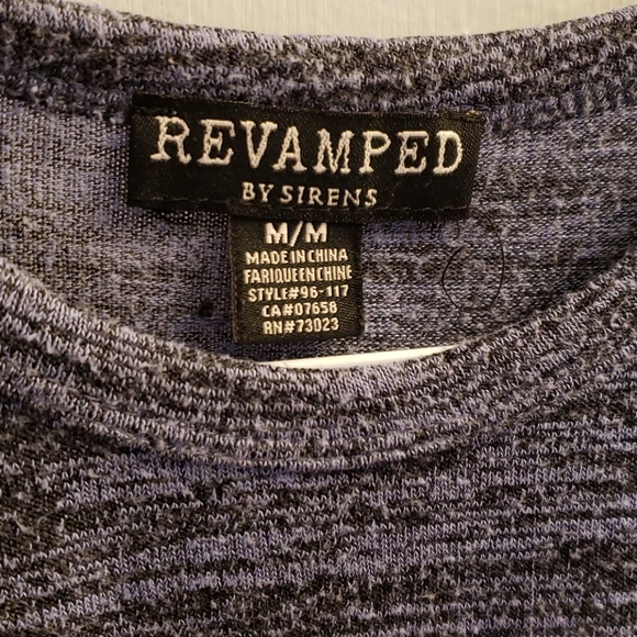 Blue tank top crop top - Picture 2 of 2